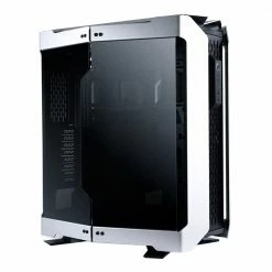 Lian Li ODYSSEY X Tempered Glass EATX Full Tower Computer Case - Silver 10 Lian Li ODYSSEY X Tempered Glass EATX Full Tower Computer Case - Silver -Intel core Shop 638143 281782 04 front zoom