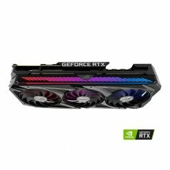 ASUS NVIDIA GeForce RTX 3070 Ti ROG Strix Overclocked Triple-Fan 8GB GDDR6X PCIe 4.0 Graphics Card -Intel core Shop 638233 283184 05 front zoom