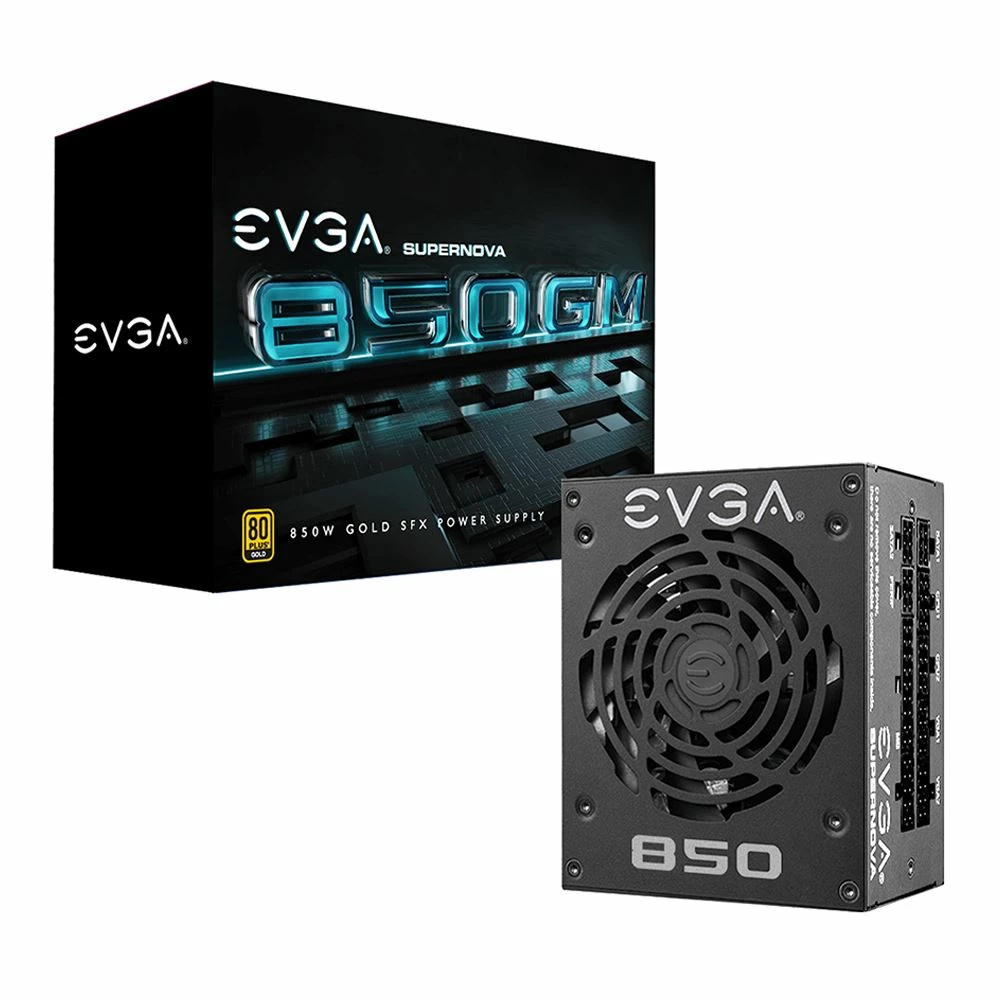 EVGA SuperNOVA 850 GM 850 Watt 80 Plus Gold SFX Fully Modular Power Supply 1 EVGA SuperNOVA 850 GM 850 Watt 80 Plus Gold SFX Fully Modular Power Supply