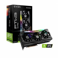 EVGA NVIDIA GeForce RTX 3070 Ti FTW3 Ultra Gaming Triple-Fan 8GB GDDR6X PCIe 4.0 Graphics Card -Intel core Shop 638611 287342 04 package zoom