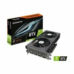 Gigabyte NVIDIA GeForce RTX 3060 Eagle Rev 2 Overclocked Dual-Fan 12GB GDDR6 PCIe 4.0 Graphics Card -Intel core Shop 638653 287698 06 package zoom