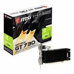 MSI NVIDIA GeForce GT 730 N730K-2GD3H/LPV1 Passive Cooled 2GB DDR3 PCIe 2.0 Graphics Card 7 MSI NVIDIA GeForce GT 730 N730K-2GD3H/LPV1 Passive Cooled 2GB DDR3 PCIe 2.0 Graphics Card -Intel core Shop 638790 289496 04 package zoom
