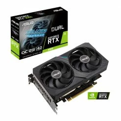 ASUS NVIDIA GeForce RTX 3060 Dual V2 Overclocked Dual-Fan 12GB GDDR6 PCIe 4.0 Graphics Card -Intel core Shop 639235 295071 04 package zoom