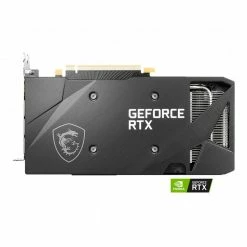 MSI NVIDIA GeForce RTX 3060 Ti VENTUS 2X LHR Overclocked Dual-Fan 8GB GDDR6 PCIe 4.0 Graphics Card -Intel core Shop 639398 297143 03 front zoom