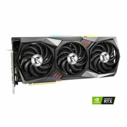 MSI NVIDIA GeForce RTX 3080 Gaming Z Trio LHR Triple-Fan 10GB GDDR6X PCIe 4.0 Graphics Card