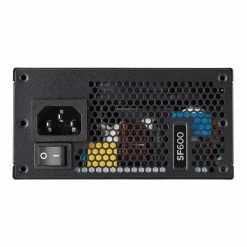 Corsair SF600 600 Watt 80 Plus Platinum SFX Fully Modular Power Supply -Intel core Shop 639716 308601 04 front zoom