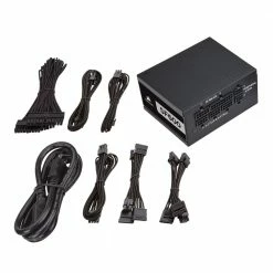 Corsair SF600 600 Watt 80 Plus Platinum SFX Fully Modular Power Supply -Intel core Shop 639716 308601 05 front zoom