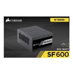 Corsair SF600 600 Watt 80 Plus Platinum SFX Fully Modular Power Supply -Intel core Shop 639716 308601 06 package zoom
