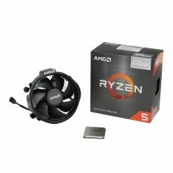 AMD Ryzen 5 5600G Cezanne 3.9GHz 6-Core AM4 Boxed Processor - Wraith Stealth Cooler Included -Intel core Shop 639744 301259 04 package zoom