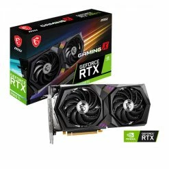 MSI NVIDIA GeForce RTX 3060 Ti Gaming X LHR Dual-Fan 8GB GDDR6 PCIe 4.0 Graphics Card -Intel core Shop 639906 303883 05 package zoom