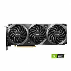 MSI NVIDIA GeForce RTX 3060 Ti Ventus 3X LHR Overclocked Triple-Fan 8GB GDDR6 PCIe 4.0 Graphics Card