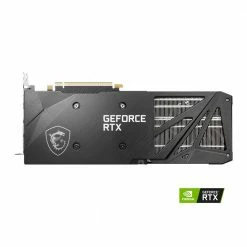 MSI NVIDIA GeForce RTX 3060 Ti Ventus 3X LHR Overclocked Triple-Fan 8GB GDDR6 PCIe 4.0 Graphics Card -Intel core Shop 639955 304592 04 front zoom