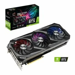 ASUS NVIDIA GeForce RTX 3080 ROG Strix V2 LHR Gaming Overclocked Triple-Fan 10GB GDDR6X PCIe 4.0 Graphics Card -Intel core Shop 640224 307330 04 package zoom