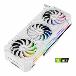 ASUS NVIDIA GeForce RTX 3080 ROG Strix V2 LHR Gaming White Overclocked Triple-Fan 10GB GDDR6X PCIe 4.0 Graphics Card