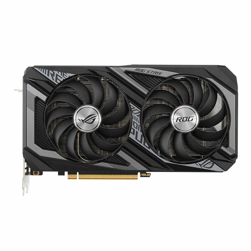ASUS AMD Radeon RX 6600 XT ROG Strix Overclocked Dual-Fan 8GB GDDR6 PCIe 4.0 Graphics Card 2 ASUS AMD Radeon RX 6600 XT ROG Strix Overclocked Dual-Fan 8GB GDDR6 PCIe 4.0 Graphics Card - Image 2