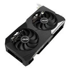 ASUS AMD Radeon RX 6600 XT Dual Overclocked Dual-Fan 8GB GDDR6 PCIe 4.0 Graphics Card -Intel core Shop 640335 308361 03 front zoom