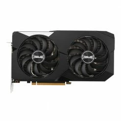 ASUS AMD Radeon RX 6600 XT Dual Overclocked Dual-Fan 8GB GDDR6 PCIe 4.0 Graphics Card -Intel core Shop 640335 308361 06 front zoom