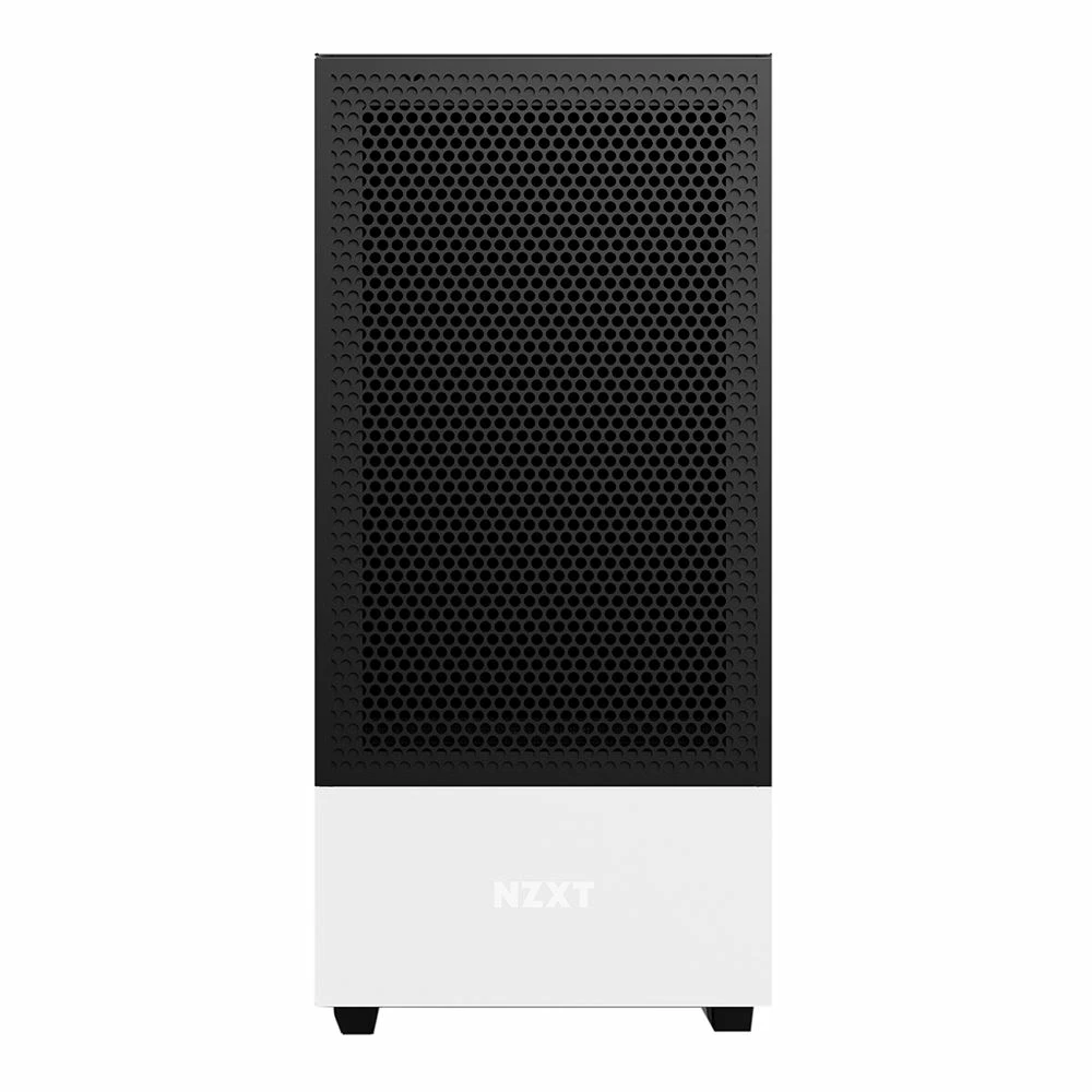 NZXT H510 Flow Tempered Glass ATX Mid-Tower Computer Case - White 2 NZXT H510 Flow Tempered Glass ATX Mid-Tower Computer Case - White - Image 2