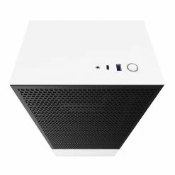 NZXT H510 Flow Tempered Glass ATX Mid-Tower Computer Case - White 10 NZXT H510 Flow Tempered Glass ATX Mid-Tower Computer Case - White -Intel core Shop 640394 309146 05 front zoom