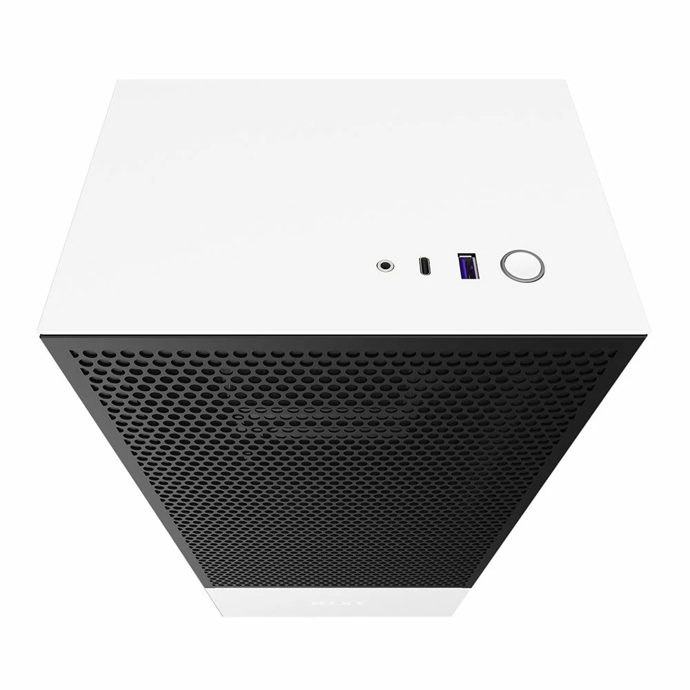 NZXT H510 Flow Tempered Glass ATX Mid-Tower Computer Case - White 5 NZXT H510 Flow Tempered Glass ATX Mid-Tower Computer Case - White - Image 5