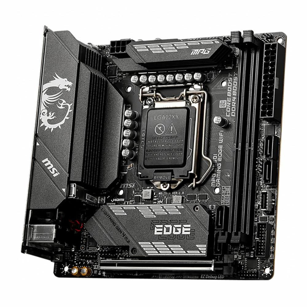 MSI B560I MPG Gaming Edge WiFi Intel LGA 1200 Mini-ITX Motherboard 2 MSI B560I MPG Gaming Edge WiFi Intel LGA 1200 Mini-ITX Motherboard - Image 2