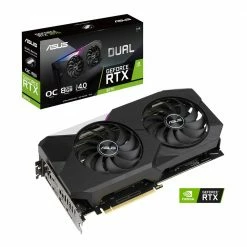 ASUS NVIDIA GeForce RTX 3070 Dual LHR Overclocked Dual-Fan 8GB GDDR6 PCIe 4.0 Graphics Card -Intel core Shop 640597 310185 04 package zoom