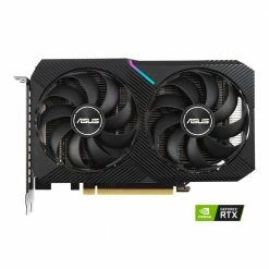 ASUS NVIDIA GeForce RTX 3060 Ti V2 Mini LHR Overclocked Dual-Fan 8GB GDDR6 PCIe 4.0 Graphics Card -Intel core Shop 641433 219236 02 front zoom