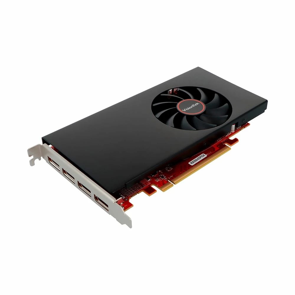 Visiontek AMD Radeon RX 550 4M Single-Fan 4GB GDDR5 PCIe 3.0 Graphics Card 2 Visiontek AMD Radeon RX 550 4M Single-Fan 4GB GDDR5 PCIe 3.0 Graphics Card - Image 2