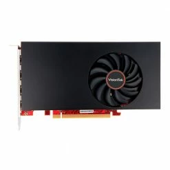Visiontek AMD Radeon RX 550 Single-Fan 4GB GDDR5 PCIe 3.0 Graphics Card -Intel core Shop 642097 327916 03 front zoom