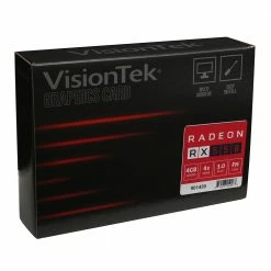 Visiontek AMD Radeon RX 550 Single-Fan 4GB GDDR5 PCIe 3.0 Graphics Card -Intel core Shop 642097 327916 06 package zoom