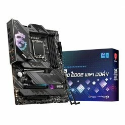 MSI Z690 MPG Edge WiFi DDR4 Intel LGA 1700 ATX Motherboard -Intel core Shop 642646 335802 06 package zoom