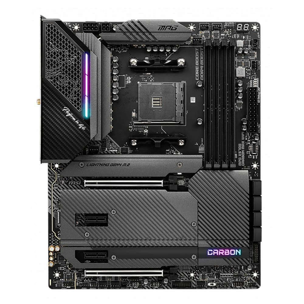 MSI X570S MPG CARBON MAX WiFi AMD AM4 ATX Motherboard 1 MSI X570S MPG CARBON MAX WiFi AMD AM4 ATX Motherboard
