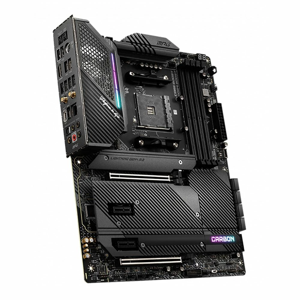 MSI X570S MPG CARBON MAX WiFi AMD AM4 ATX Motherboard 2 MSI X570S MPG CARBON MAX WiFi AMD AM4 ATX Motherboard - Image 2