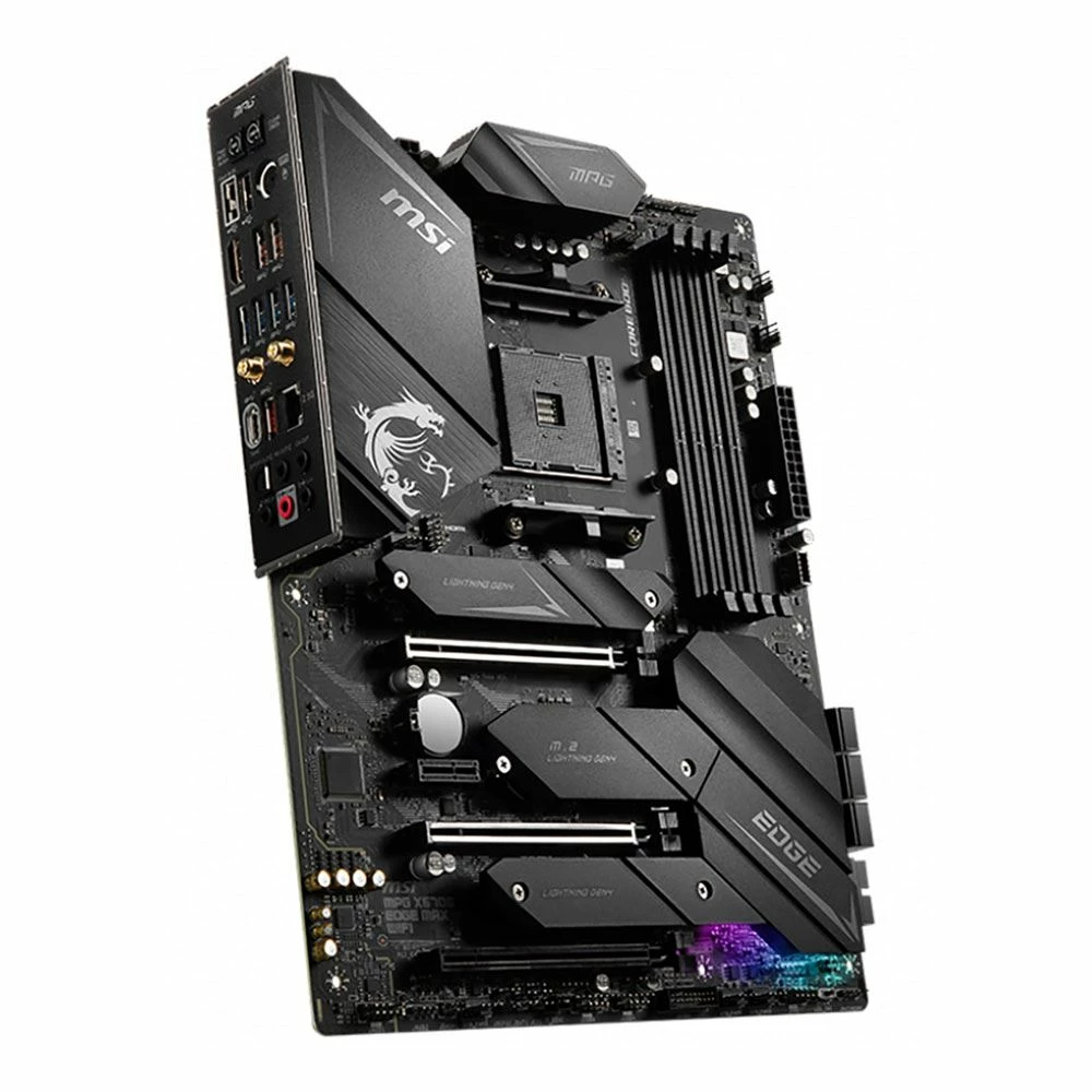 MSI X570S MPG EDGE MAX WiFi AMD AM4 ATX Motherboard 2 MSI X570S MPG EDGE MAX WiFi AMD AM4 ATX Motherboard - Image 2