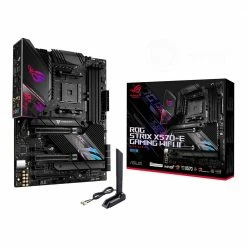 ASUS X570-E ROG Strix Gaming WiFi II AMD AM4 ATX Motherboard -Intel core Shop 642838 332106 03 package zoom