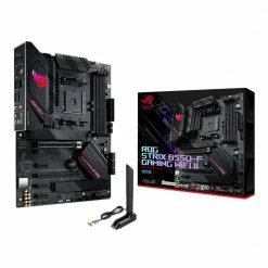 ASUS B550-F ROG Strix Gaming WiFi II AMD AM4 ATX Motherboard 5 ASUS B550-F ROG Strix Gaming WiFi II AMD AM4 ATX Motherboard -Intel core Shop 642839 332098 02 package zoom