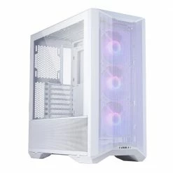 Lian Li Lancool II MESH Type C RGB Tempered Glass ATX Mid-Tower Computer Case - Snow White