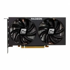 PowerColor AMD Radeon RX 6600 Fighter Dual-Fan 8GB GDDR6 PCIe 4.0 Graphics Card -Intel core Shop 643043 332130 03 front zoom
