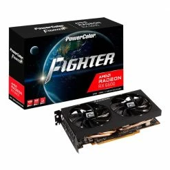 PowerColor AMD Radeon RX 6600 Fighter Dual-Fan 8GB GDDR6 PCIe 4.0 Graphics Card -Intel core Shop 643043 332130 05 package zoom
