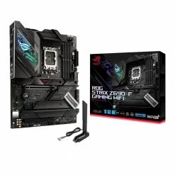 ASUS Z690-F ROG Strix Gaming WiFi DDR5 Intel LGA 1700 ATX Motherboard -Intel core Shop 643432 336552 04 package zoom