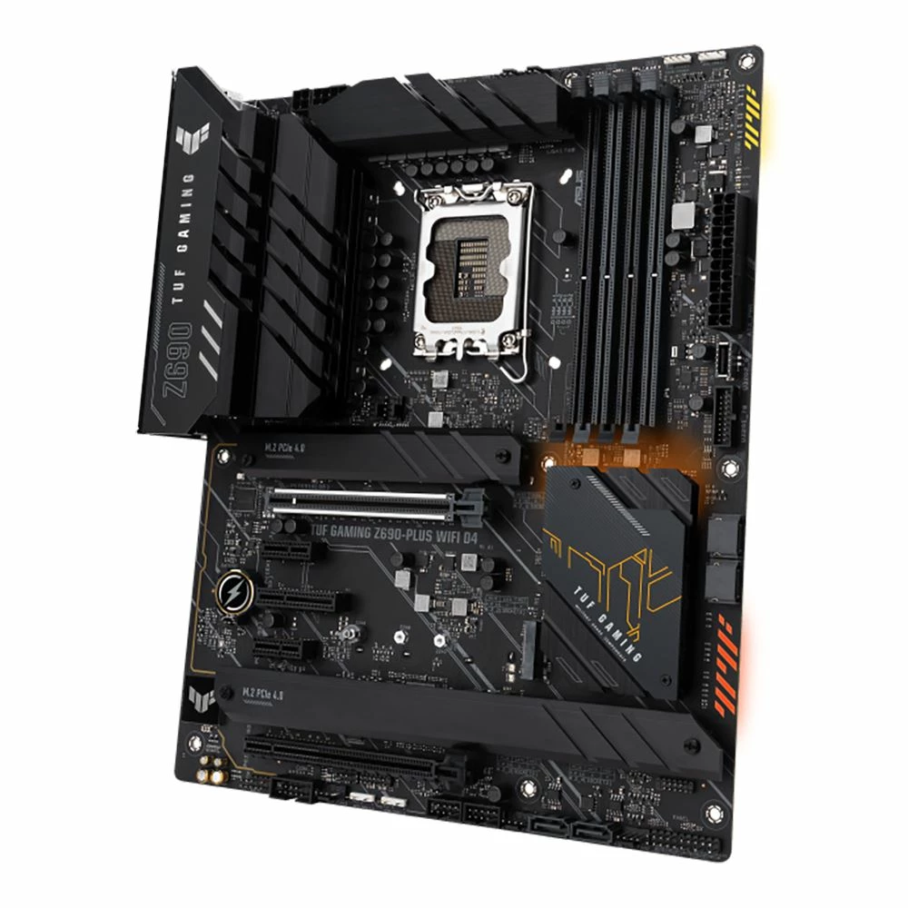 ASUS Z690-PLUS TUF Gaming WiFi DDR4 Intel LGA 1700 ATX Motherboard 2 ASUS Z690-PLUS TUF Gaming WiFi DDR4 Intel LGA 1700 ATX Motherboard - Image 2