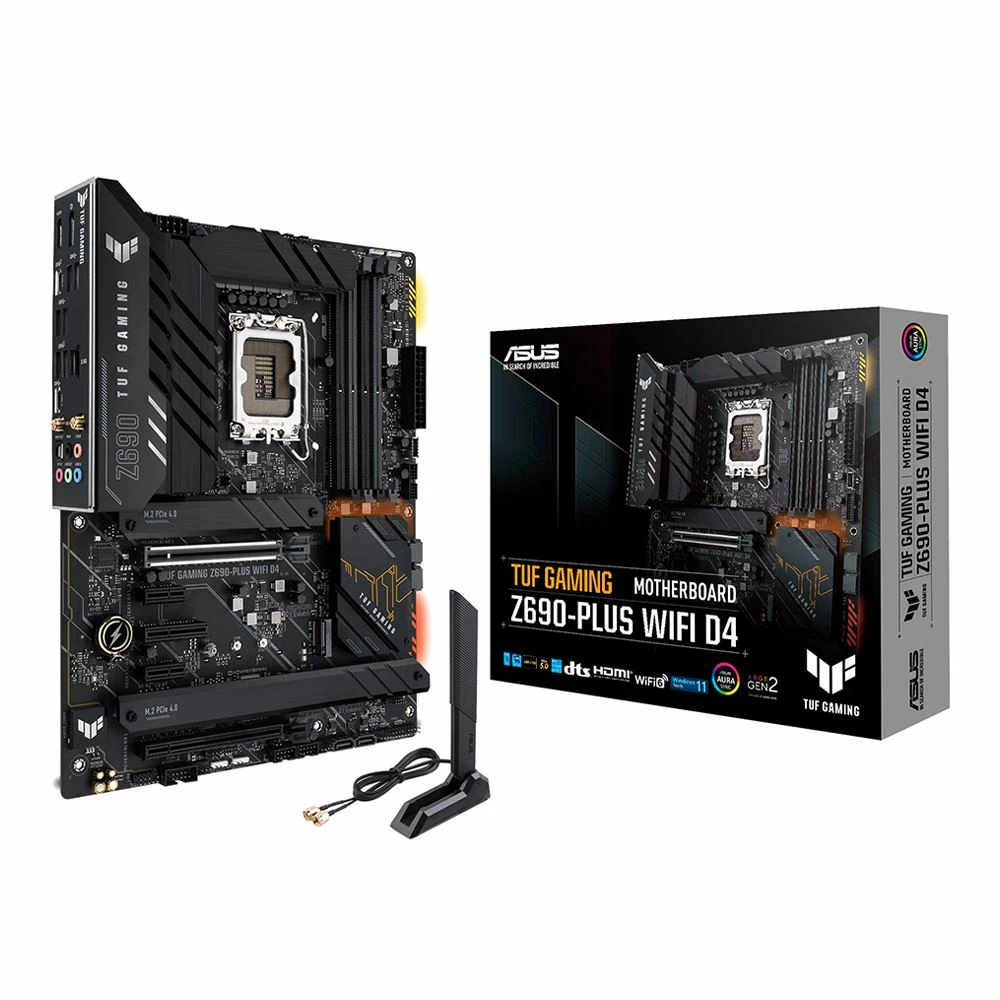 ASUS Z690-PLUS TUF Gaming WiFi DDR4 Intel LGA 1700 ATX Motherboard 4 ASUS Z690-PLUS TUF Gaming WiFi DDR4 Intel LGA 1700 ATX Motherboard - Image 4