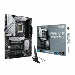 ASUS Z690-P Prime WiFi DDR5 Intel LGA 1700 ATX Motherboard -Intel core Shop 643438 337188 04 package zoom