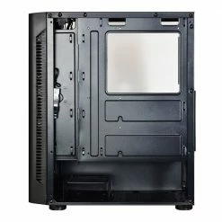 Montech X1 Tempered Glass ATX Mid-Tower Computer Case - Black -Intel core Shop 643497 340034 03 front zoom