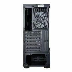 Montech X1 Tempered Glass ATX Mid-Tower Computer Case - Black -Intel core Shop 643497 340034 04 front zoom