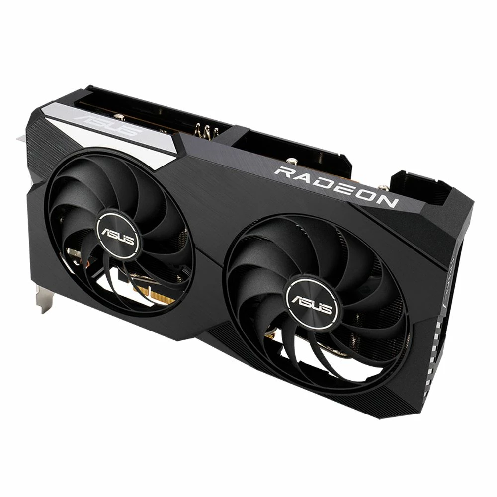 ASUS AMD Radeon RX 6600 Dual Dual-Fan 8GB GDDR6 PCIe 4.0 Graphics Card 3 ASUS AMD Radeon RX 6600 Dual Dual-Fan 8GB GDDR6 PCIe 4.0 Graphics Card - Image 3