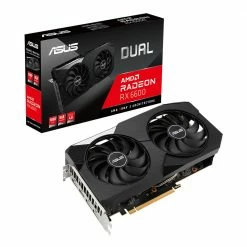 ASUS AMD Radeon RX 6600 Dual Dual-Fan 8GB GDDR6 PCIe 4.0 Graphics Card 11 ASUS AMD Radeon RX 6600 Dual Dual-Fan 8GB GDDR6 PCIe 4.0 Graphics Card -Intel core Shop 643512 338418 06 package zoom