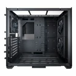 Lian Li O11 Air Mini Tempered Glass ATX Mini Tower Computer Case - Black -Intel core Shop 643548 338277 05 front zoom