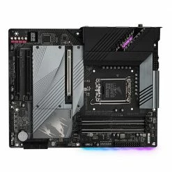 Gigabyte Z690 Aorus Elite AX DDR4 Intel LGA 1700 ATX Motherboard -Intel core Shop 643587 339689 04 front zoom