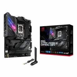 ASUS Z690-E ROG Strix Gaming WiFi DDR5 Intel LGA 1700 ATX Motherboard -Intel core Shop 643623 342030 04 package zoom